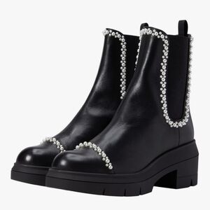 Stuart Weitzman Norah Demipearl Bootie